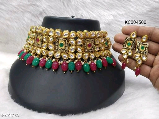 Feminine Beautiful Kundan Jewellery Sets Vol 1