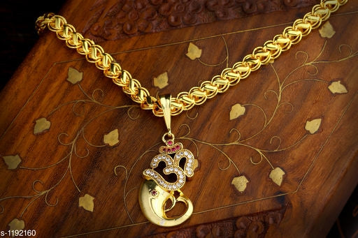 Trendy Alloy Chain With Pendant