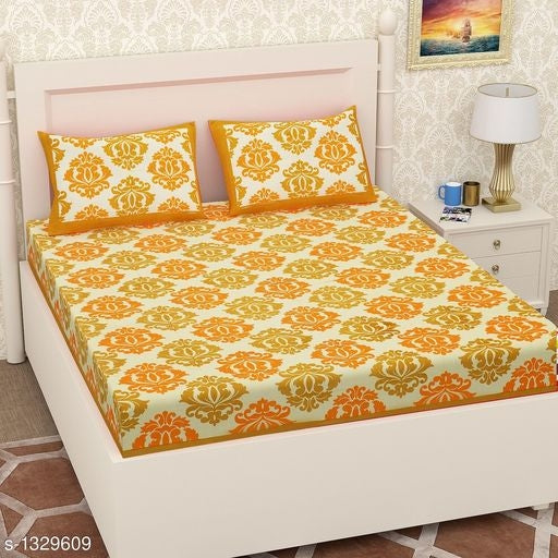 Supreme Home Comfy Pure Cotton Double Bedsheets