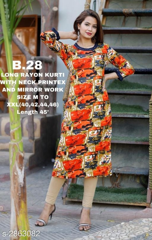 Ebiya Elegant Women's Kurtis Vol 17