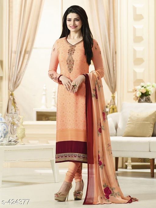Lasya Embroidered Crepe Silk Salwar Suits & Dress Materials Vol 3#