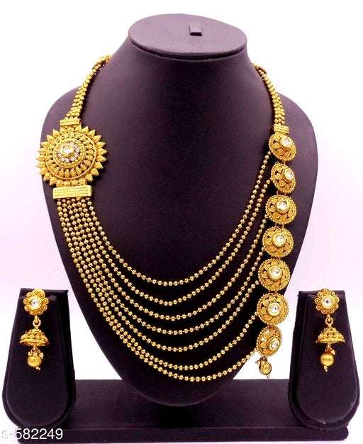 Feminine Beautiful Gold Plated Jewellery