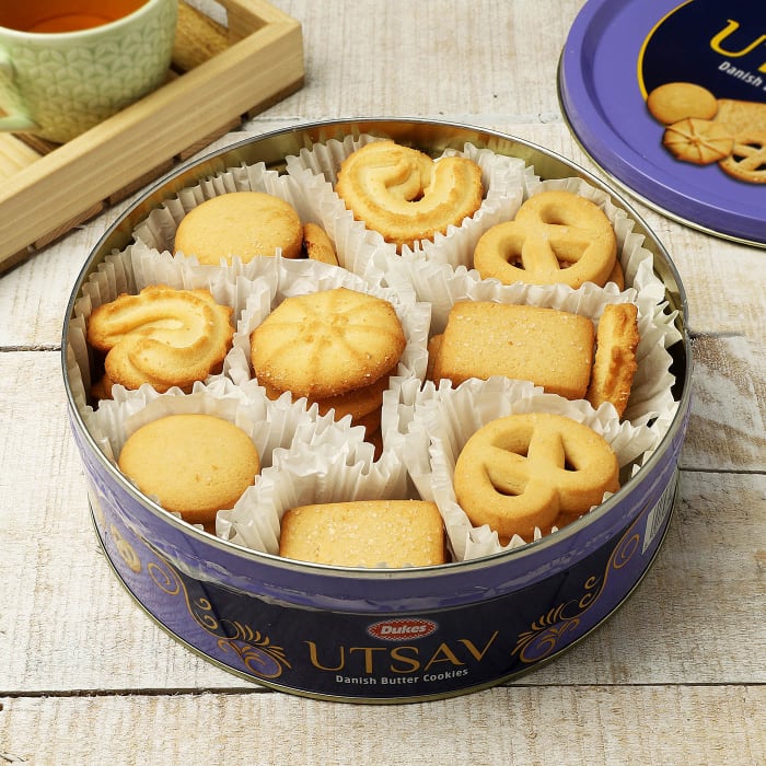 Bhai Dooj Tilak Thali With Butter Cookies