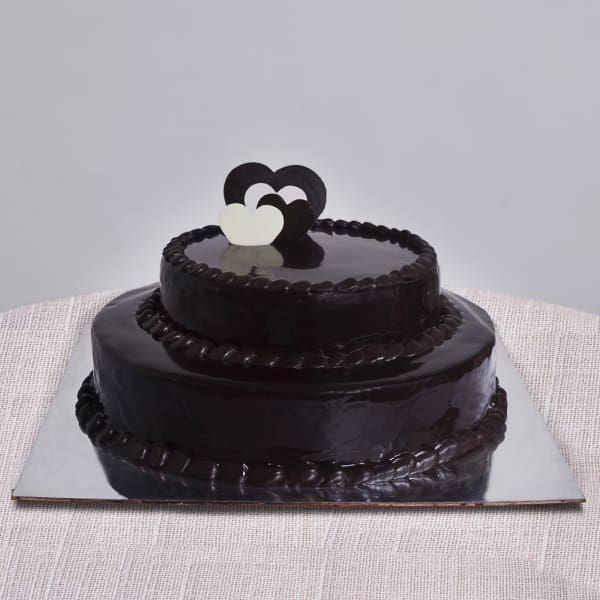 Two Tier Chocolate Cake (3 Kg)